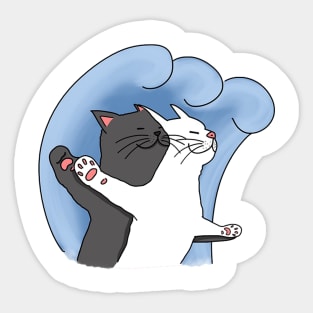 leonardo dicat-prio and cat winslet Sticker